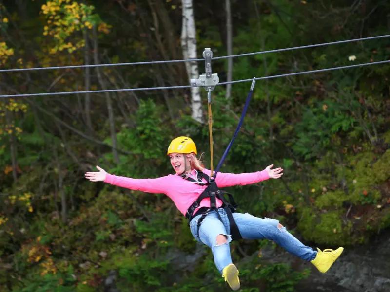 Zip Line a slaňování na Labské přehradě