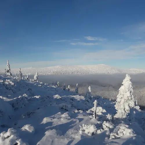 Skialpinistické trasy v Krkonoších
