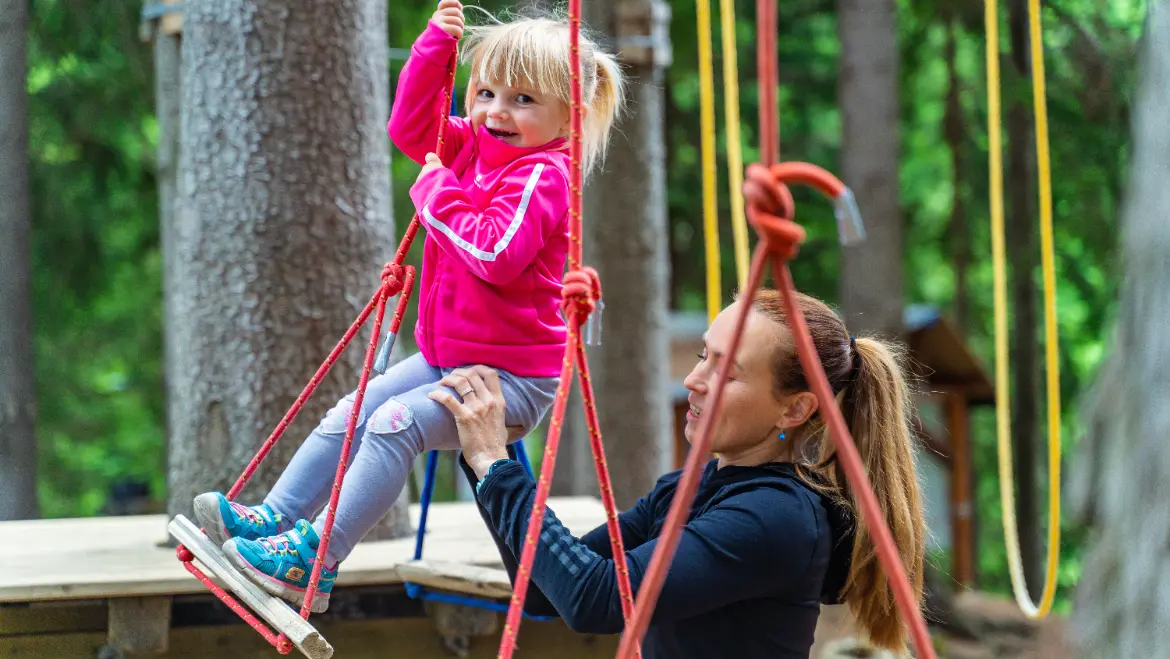 Dětské lanové hřiště - Monkey Park